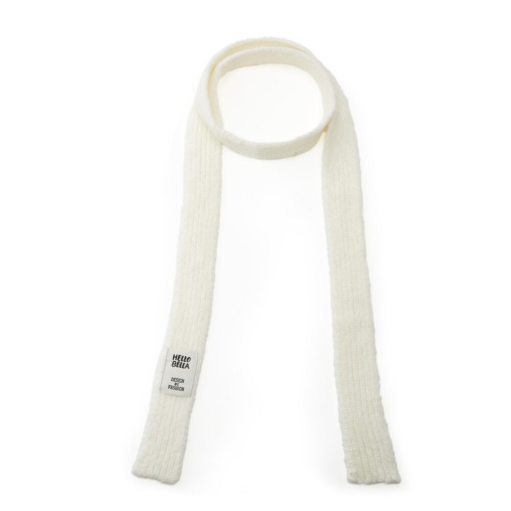 6763 Cute Solid Color Neckerchief For Women- Knitted Fashion Scarf Y2k